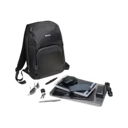 Kensington Triple Trek Backpack - Sac à dos pour ordinateur portable - 14" - noir (K62591EU)_3